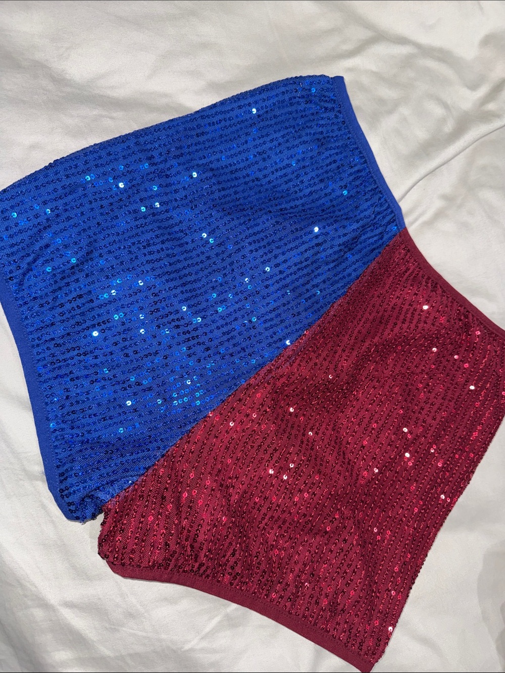 Harley Quinn costume shorts